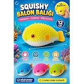 BALON BALIĞI EĞLENCELİ SUKUŞİ SQUISHY STRES OYUNCAĞI YUMUŞAK OYUNCAK 1 ADET