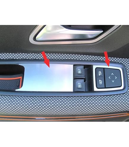 Couvercles En Acier Inox Brossé Pour Dacia Sandero/Stepway/Jogger - Déco Intérieur 3 Pièces - 7