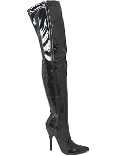 thigh high stiletto boots uk