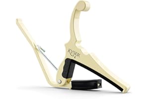 Fender x Kyser Quick-Change Electric Guitar Capo (Olympic White)