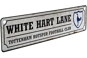 RETAIL ZONE Spurs Tottenham Hotspur Fc, Retro-Look, Wanddeko, 'White Hart Lane 'unterzeic...