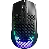 SteelSeries 62604 Aerox 3 Wireless - Super Light Wireless Gaming Mouse - 18,000 CPI TrueMove Air Optical Sensor - 200 Hour Ba