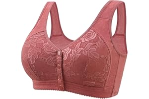 LUNULE Damen BH Ohne Bügel Sexy Einfarbig Push Up BH Klassische Bralette Soft Cup Bralette Bequeme Bra Haltungskorrektur BH Elegant Leichter BHS Komfort Sport BH Breathable Büstenhalter Für Alltag