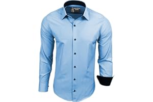 Subliminal Mode Camisa de Vestir para Hombre