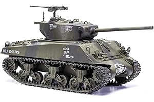 Airfix Model Set - A1365 M4A3(76)W Sherman Model Building Kit - Plastic Model Tank Kits for Adults & Children 8+, Set Includes Sprues & Decals - 1:35 Scale Model