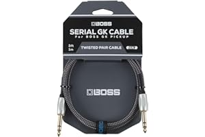 BOSS BGK-3 | Cable digital de alto rendimiento de 1 m para productos de sintetizador de guitarra Compatible con GM-800, GK-5, GK-5B, GKC-AD y GKC-DA