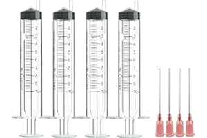 Ciringe 10 ml Syringe with 18G Pink Mixing Kit - 4 Sets
