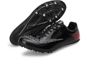 Zelzen Scarpe da Atletica Leggera da Uomo e da Donna, Chiodi da Corsa, Scarpe da Gara per Bambini, Scarpe da Atletica Leggera per Ragazzi, Scarpe da Corsa per Lunghe distanze