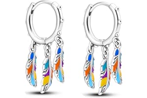 HAPOUR 925 Sterling Silver Post Stud Earring Dangle CZ Flat Back Earrings for Women Cubic Zirconia Cartilage Hypoallergenic Cute Small Helix Piercing Earrings Jewelry