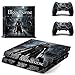 Produktbild Playstation 4 + 2 Controller Aufkleber Schutzfolie Set - Bloodborne