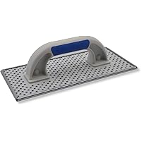 DEWEPRO® WDVS + Porenbeton Schleifbrett Raspelbrett - Reibebrett mit verzinktem Stahlblech-Raspelbelag - 270x130mm…