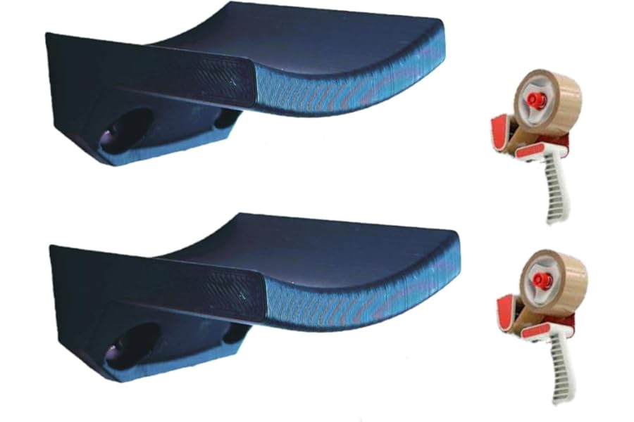 Tape Gun Wall Mount Holder, Storage Hanger for Tape Dispenser, 2-Pack