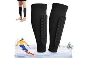 MICACORN Schienbeinschoner Skifahren,1 Pair Schienbeinschoner für Fußball,Shindefender Shin Guards, Kollisionsschutz für Fußball, Schienbeinschoner Abdeckung für Sport für Kinder und Erwachsene