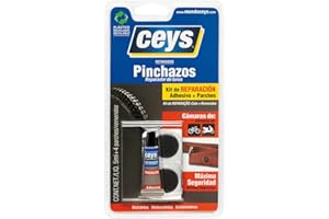 CEYS 505016 Adhesivo reparador pinchazos, Azul, 0