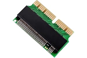 AYMBH M.2 NVMe SSD Adapter for MacBook Air & Pro Retina 2013-2017, 12+16pin M.2 NGFF M-Key SSD Converter, High-Performance Upgrade Kit for Mac Models A1465, A1466, A1502, A1398, Supports macOS 10.13+