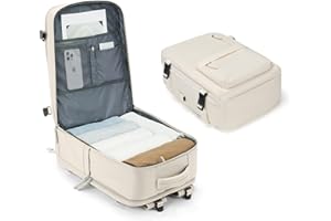 BJLFS Mochila Viaje Cabina Avion 40x20x25 para Ryanair maletas de viaje cabina avion Bolsa de Cabina 45x36x20 para EasyJet Equipaje de Mano Cabina Avion Mochila de Senderismo Mochila para Wizzair