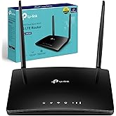 TP-Link AC750 Dual Band 4G LTE Router, SIM Slot Unlocked, WAN/LAN port, Removable Wi-Fi Antennas, Compatible with FDD-LTE and