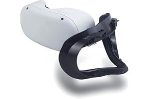 MODJUEGO Coque de support d'interface faciale VR pour Oculus Quest 2 - Anti-transpiration et anti-fuite - Accessoires de rechange