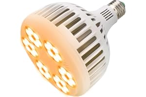 MILYN 150W LED Lampada per Piante E27 Caldo Spettro Completo Lampe de Croissance pour Plantes 36 LEDs Grow Light per Giardino, Serra, Acquario, Piante D'appartamento, Semi, Ortaggi, Fiori