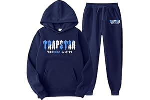GENERIC Trapstar London Y2K Survêtement pour homme avec sweat à capuche et pantalon de sport