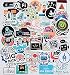 Produktbild [100 Stück] Laptop-Sticker für Entwickler, Programmiersprache, inklusive Aufkleber IT-Logo, C++, Python, Linux, Swift, für Geeks, Java, Ingenieure, Hacker, Geeks, Coder, Auto-Vinyl-Aufkleber
