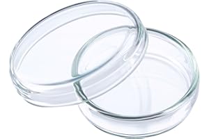 Neolab 2130 Boîtes de Petri en verre 40 mm x 12 mm., Lot de 5