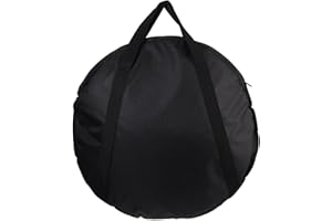 Supvox Reisebehälter Runde Aufbewahrungstasche Für Becken Gepolsterte Tasche Becken-Pack Reise-Organizer Make-Up-Organizer-Tasche Schwarzer Handgepäck-Koffer Organizer Für Rucksack