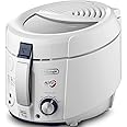 De'Longhi F38436 RotoFry Friggitrice, 1800 W, 1.5 Litri, Plastica, Bianco