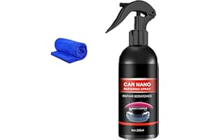 ADERPMIN Nano Car Spray 250ml - Car Spray,2024 Car Polish Scratch Remover,Nano Car Coating Spray,Micron Polish Removes Scuffs and Scratches,for Car Paint & Glass Surfaces (1Pcs)