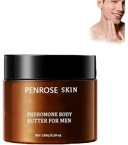 Penrose Skin Pheromone Body Butter for Men, Cologne-Infused