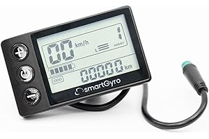 smartGyro Repuesto Original - Display LCD para smartGyro Speedway, Rockway y Crosssover Dual & Pro. Incluye Toma USB para Carga. Para Patinetes Certificados Posteriores a Noviembre de 2024