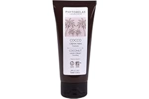Phytorelax Laboratories Cocco Vegan & Organic - Crema Mani – Nutriente, Vellutante, Si Assorbe Subito - 75Ml