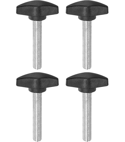 20 Manopole Zigrinate Bianche M4 X 16mm - Pomelli Di Bloccaggio Con Filettatura Per Macchinari - Foto 2