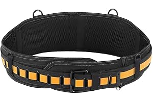 TOUGHBUILT Tough Built - Cinturón acolchado TB-CT-40P para profesionales con hebilla de acero