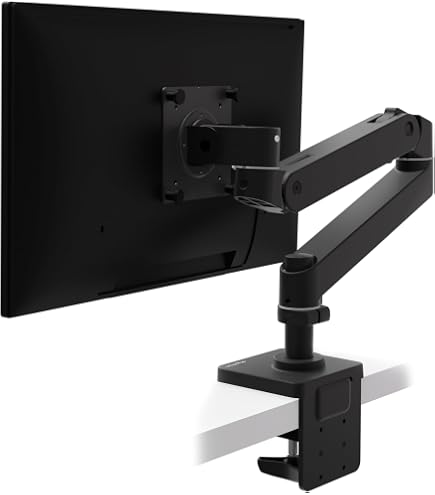 Ergotron LX HD Muurarm Voor Enkele Monitor – Geschikt Voor Schermen Tot 49 Inch En 22,7 Kg, VESA 75x75 Tot 200x200, Verstelbaar Scharnier