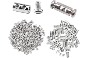 AEIOPRS 30 sztuk Zacisk liny drucianej Metalowe klipsy ze stali nierdzewnej Zacisk linki drucianej ze stali nierdzewnej Klips do liny stalowej