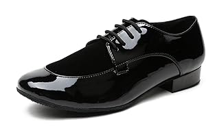 MINITOO Chaussures de Danse Homme Standard Latin Salsa Danse Chaussures TH250501