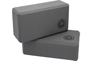 Yoga Block VonBueren | 22 x 12 x 7,5 cm je Yogablock | Yogablöcke für Damen und Herren aus EVA | Klötze für Pilates