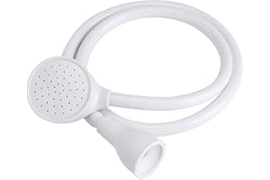 HAOFY Rociador portátil para grifo de manguera de fregadero, rociador de champú para manguera de mano, cabezal de ducha, manguera rociadora para bañar a bebés, mascotas, lavar el cabello(01)