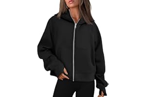 Timuspo Bluza damska z kapturem 2024, na jesień, zimę, bluza z kapturem, zamek błyskawiczny, płaszcz