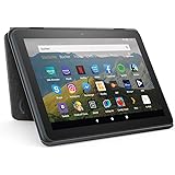 Hülle für Fire HD 8-Tablet | Kompatibel mit der 10. Generation (2020), Kohlenschwarz