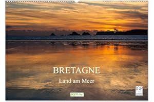 MONIKA SCHWAGER Bretagne - Land am Meer (Wandkalender 2024 DIN A2 quer), CALVENDO Monatskalender