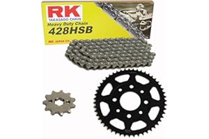 RK TAKASAGO CHAIN JAPAN Juego de cadena adecuado para Daelim VL 125 Daystar 00-07 cadena RK 428 HSB 146 abierta 14/42