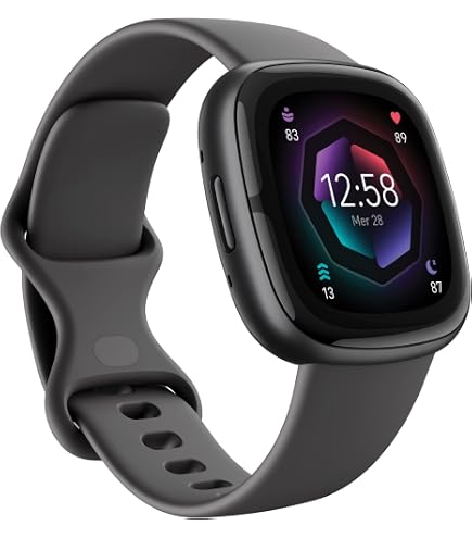Cinturino In Resina Compatibile Con Fitbit Versa 3 E Sense - Leggero, Regolabile, Fibbia In Acciaio, Colore Bianco Seta