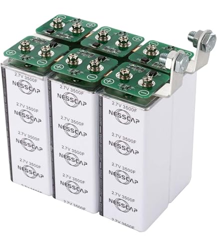Condensatori Supercapacità 500f Farad Capacitor 2.7V 500F 6 Pcs/1 Set