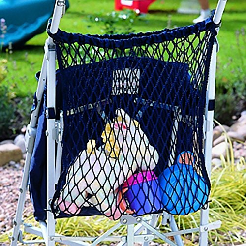 Kiddicare Net Mesh Bag Secure Storage Stroller Buggy Pushchair Pram Universal