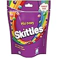 Skittles Wild Berry Chewy Fruit Candy | Bite-Size Fruit Candies Pack | Delicious Fruity Berry Flavours (Berry Punch, Cherry, Raspberry, Strawberry, and Melonberry) | Imported Candies | 196 Grams