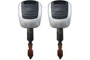 BODYA 2Pcs Ignition Keys Master Plant Key for Hyundai DASH 9 Excavator Key 21Q4-00090 9 Series