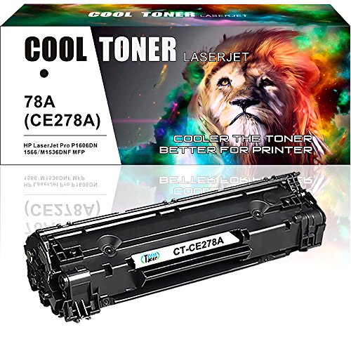 Cool Toner kompatibel Toner CE278A(78A) für HP LaserJet M1536 MFP M1536DNF P1560 P1566 P1606 P1606DN, 2.100 Seiten