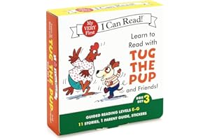 Learn to Read with Tug the Pup and Friends! Box Set 3: Levels Included: E-G (My Very First I Can Read)